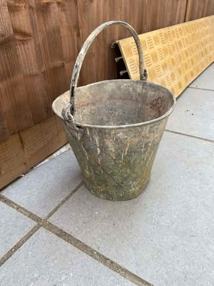 Photo of free Galvanised bucket (Epping CM16) #1