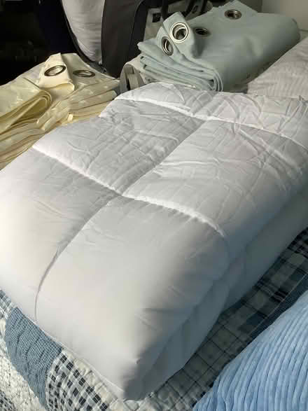 Photo of free Mattress protector and Cushion (BN1 Preston Road Brighton) #1