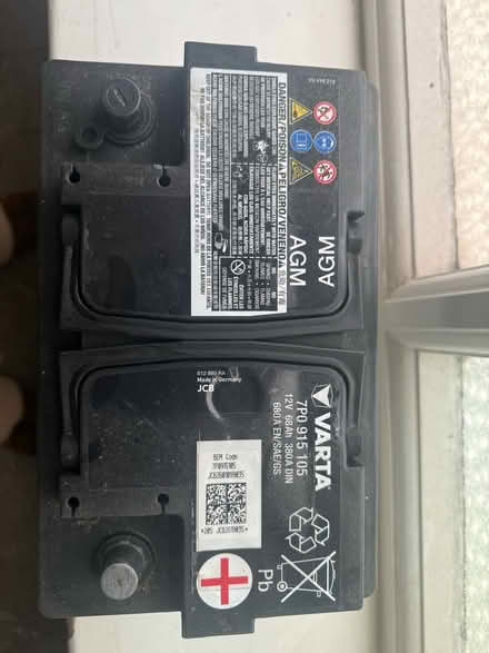 Photo of free Large car battery (St. Leonard’s TN38) #2