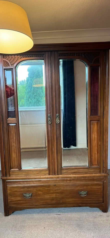 Photo of free Beautiful antique wardrobe (Withington) #1