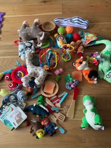 Photo of free Bag of baby toys (Woodley RG5) #1