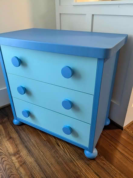 Photo of free Blue Ikea dresser (Plaza Midwood) #1