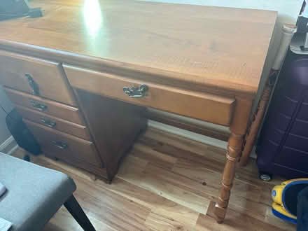 Photo of free Wooden desk (West Harrison) #2