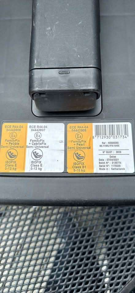Photo of free Maxi Cosi car seat. This is in good condition and has never (Top Amersham HP6) #3