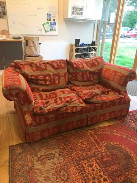 Photo of free 2 Seater sofa (Bramber BN44) #1