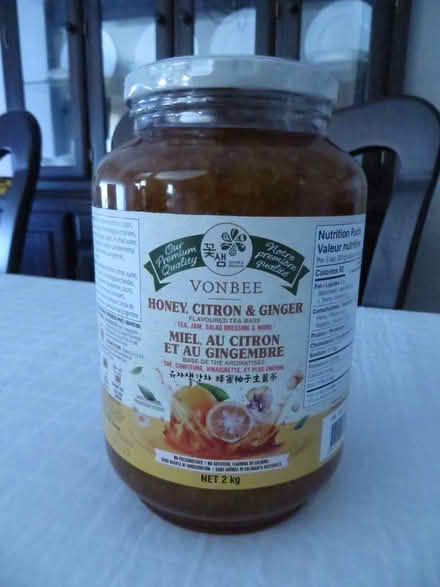 Photo of free Vonbee Honey, Citron and Ginger (Churchill Meadows) #1