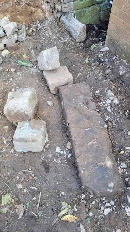Photo of free Stone cobbles and cill (Heath Charnock PR6) #1