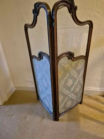 Photo of free Victorian folding firescreen (Clanbrassil Street Dublin 8)