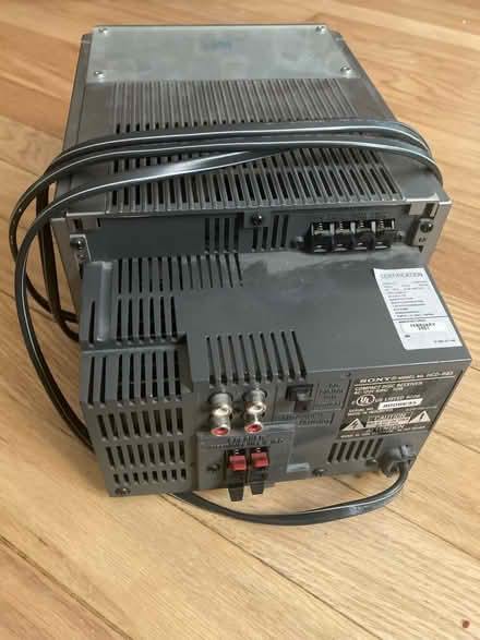 Photo of free Sony mini CD deck radio for parts (Bethesda 20814 near BCC HS) #2