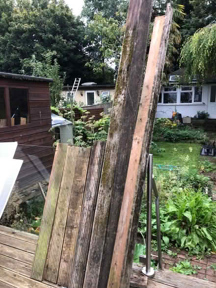 Photo of free 10 pieces of used decking (Cold Harbour OX1) #2