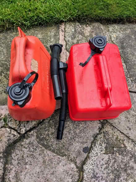 Photo of free 2 petrol cans (Alderley Edge SK9) #1