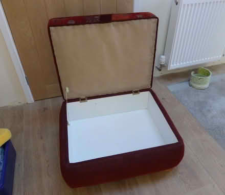 Photo of free Unholstered footstool with storage (Eaton NR4) #2