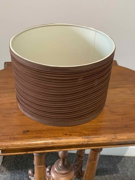 Photo of free Brown lamp shade (Ruddington NG11) #1