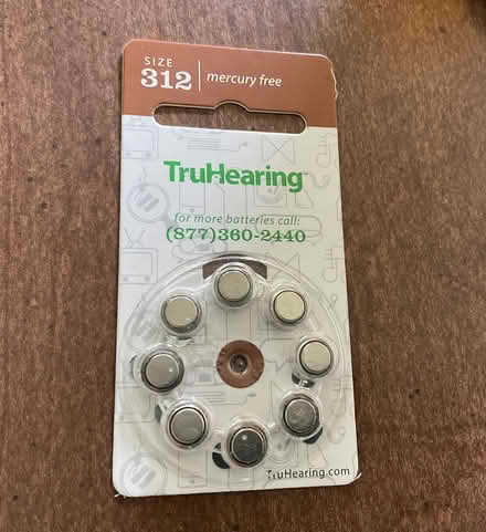 Photo of free Hearing aid batteries size 312 (Rhinebeck) #1