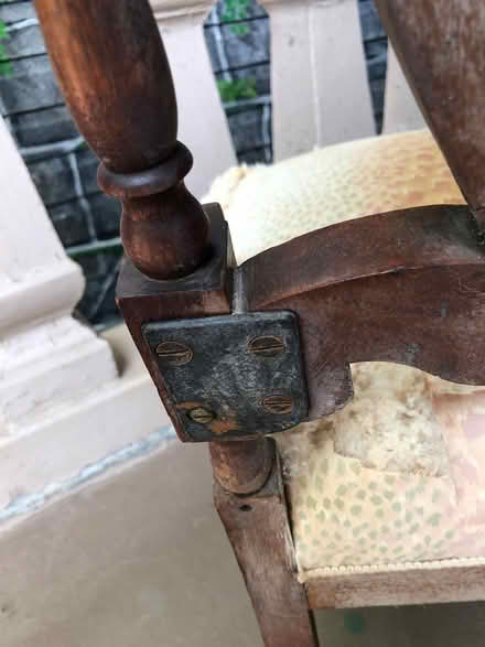 Photo of free Carved Victorian slipper chair (Capitol Hill) #3