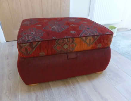 Photo of free Unholstered footstool with storage (Eaton NR4) #1