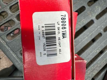 Photo of free 8 Skid plates for snow blower (Wattles and Squirrel) #2