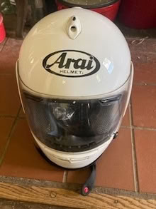 Photo of free Arai Street Motorcycle Helmet (Hyde Park) #1