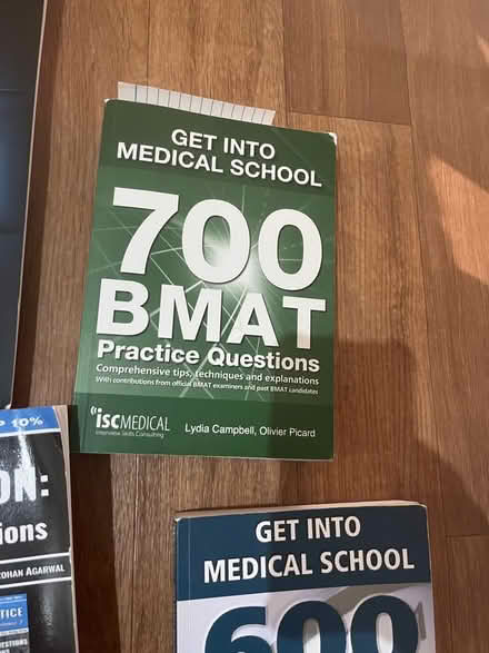 Photo of free Books - BMAT & UKCAT study books (Sanderstead) #4