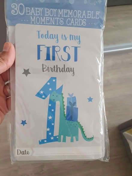 Photo of free Set of New born milestone cards (Eastcote HA4) #1