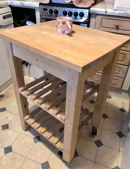 Photo of free Kitchen mini island / cart (Eastbourne BN21) #2