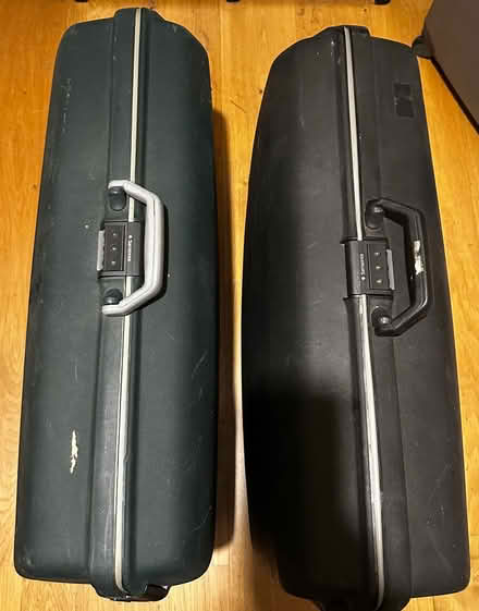 Photo of free 2 Samsonite hard shell suitcases (Nascot Wood WD17) #1