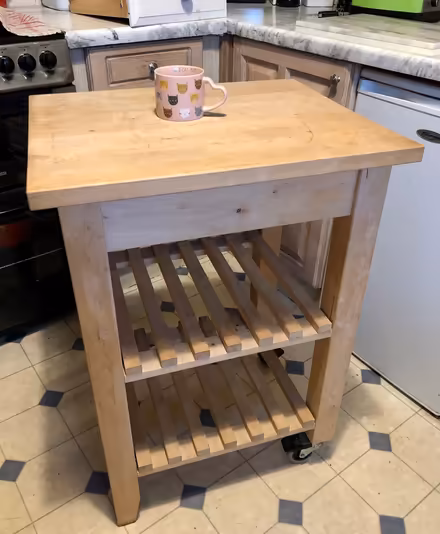 Photo of free Kitchen mini island / cart (Eastbourne BN21) #1