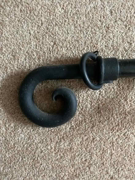 Photo of free Black curtain pole (Lower Walkley S6) #2