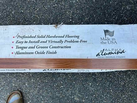 Photo of free Box of hardwood flooring (Artondale/Cromwell) #3