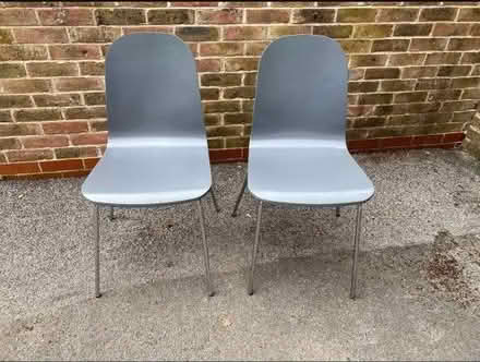 Photo of free Two matching grey chairs (Horsham RH13) #1