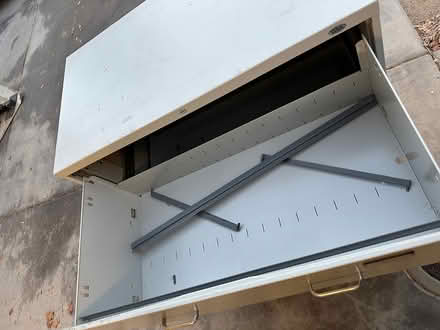 Photo of free 2drawer file cabinet (Belmont) #2