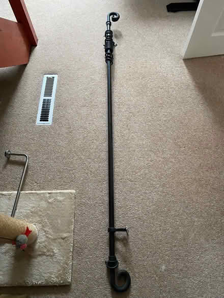 Photo of free Black curtain pole (Lower Walkley S6) #1