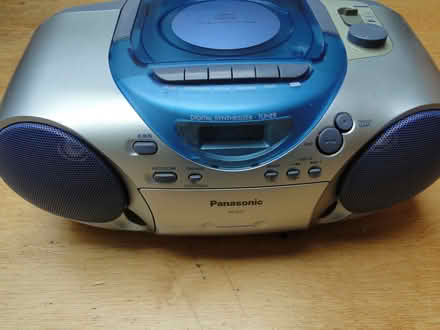Photo of free Panasonic Radio, CD and Cassette Portable Player (Earls Barton NN6) #1