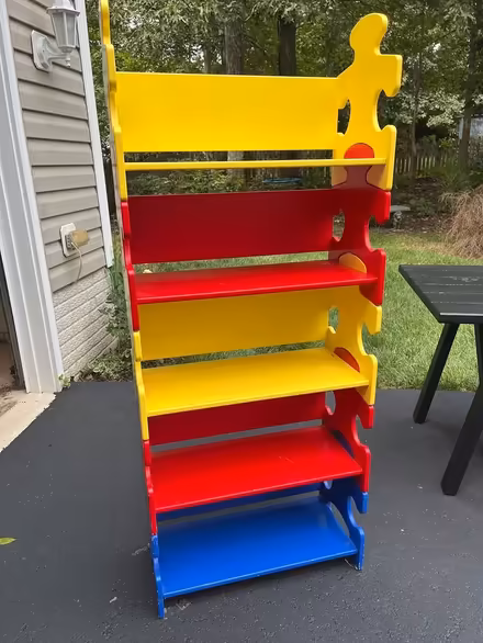 Photo of free Puzzle shelves (Near Cosner’s Corner) #1