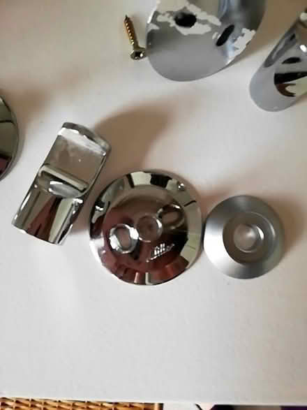 Photo of free Three chrome door hooks (Harrogate HG2) #2
