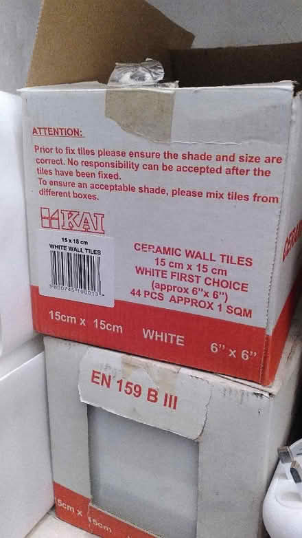 Photo of free White tiles (EH9 Marchmont) #2
