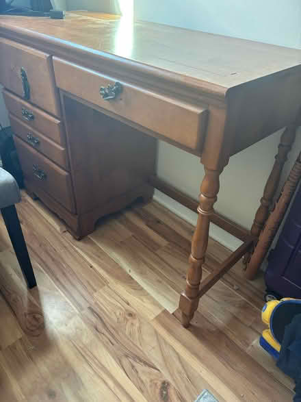 Photo of free Wooden desk (West Harrison) #3