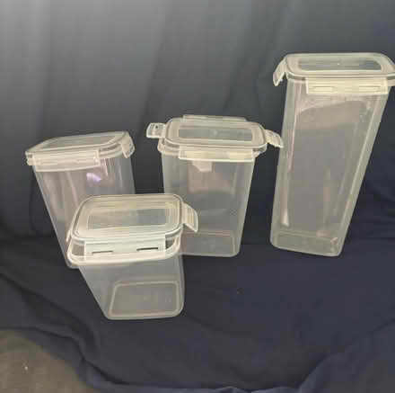 Photo of free plastic containers (West Harrison) #1