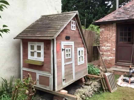 Photo of free wooden playhouse (Sutton Courtenay OX14) #2