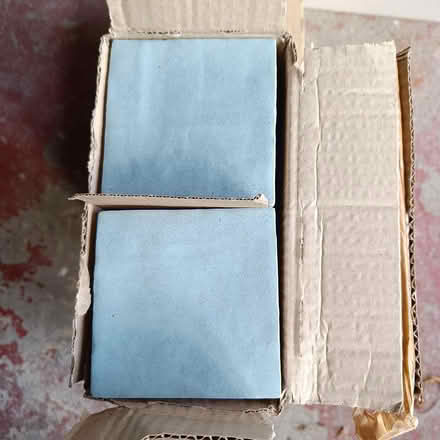 Photo of free 3 boxes of pale blue tiles (East Finchley N2) #2