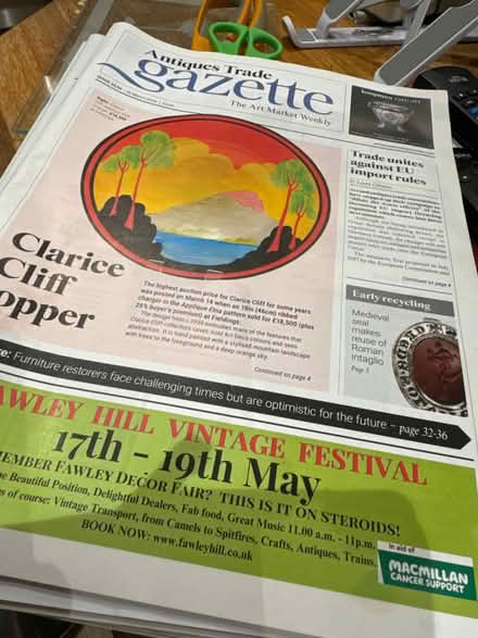 Photo of free antiques trade Gazette mags x 14 (ST7) #1