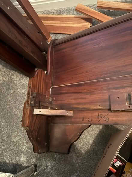 Photo of free Solid well made wooden single bed (M41) #2