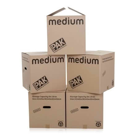 Photo of free 5x Medium moving boxes (Highgate N6) #1