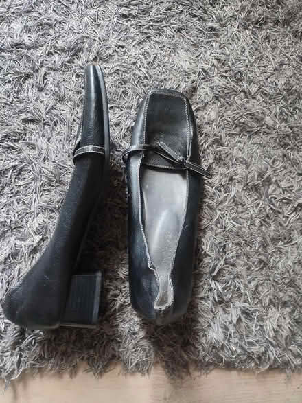 Photo of free Black shoes (Gillingham Kent) #2