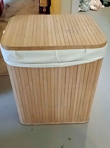 Photo of free Bamboo washing basket. (Brincliffe Edge S11) #1