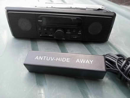 Photo of free 12v radio with hide away antenna (Lower East Side) #1