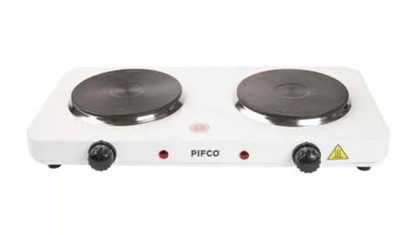 Photo of Electric hot plate - 2 rings (Lyncombe) #1