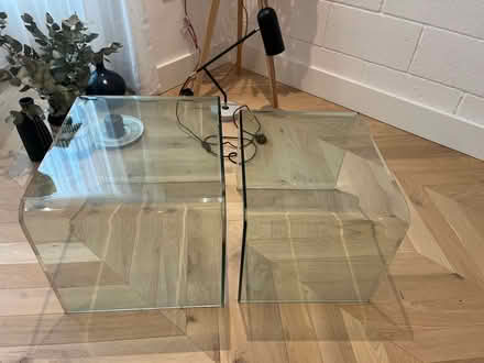Photo of free Two glass coffee tables (Se8 5ae) #1