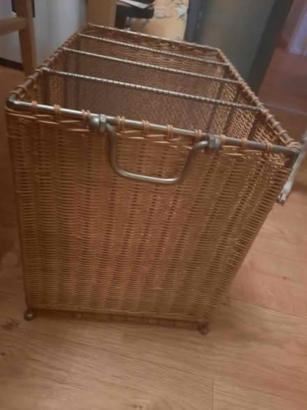 Photo of free Kindling & newspaper Basket (CA7) #1