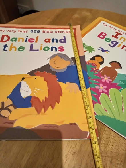 Photo of free 3 Very Large Format Children's bible story books (Hillsborough S6) #2